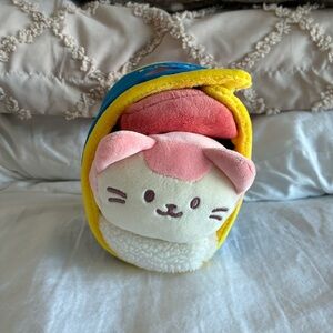 Spam musubi cat plush